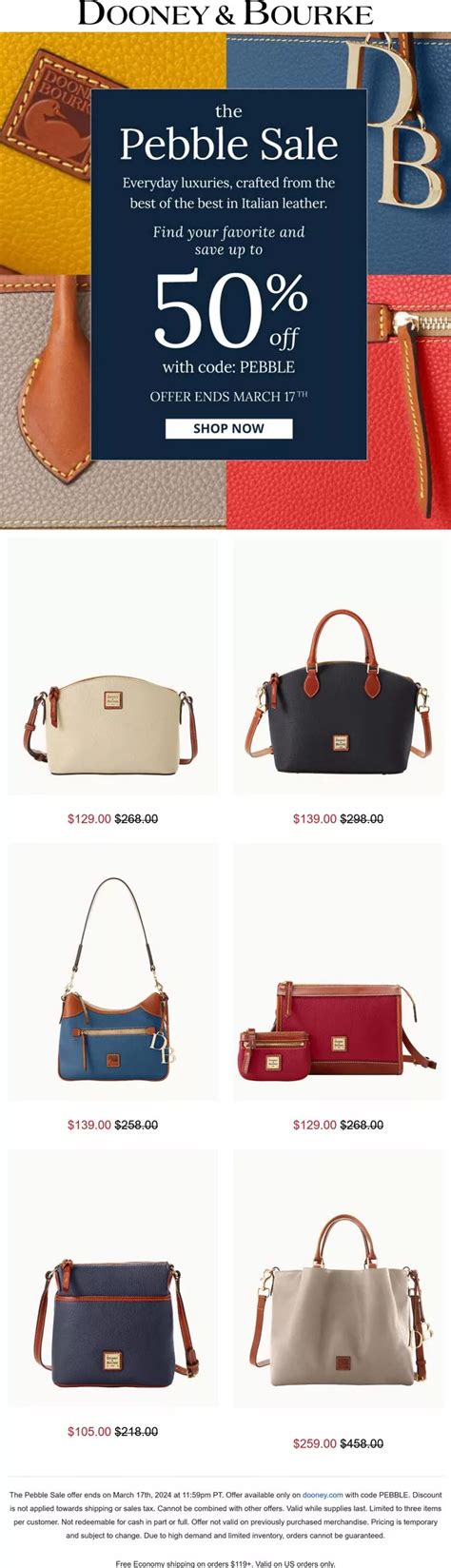 dooney&bourke promo code